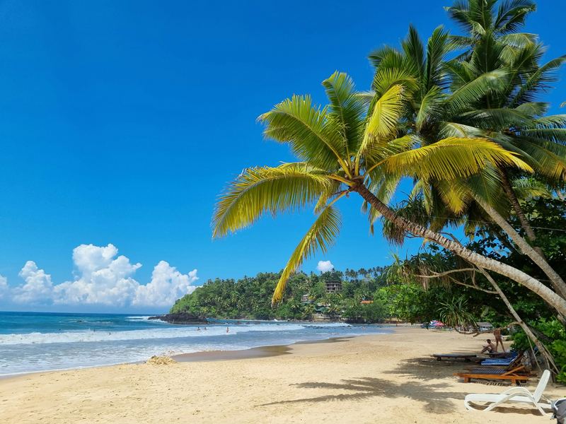 Sri Lanka beach and coastline