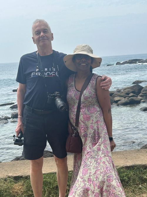 Champa traveling in Sri Lanka